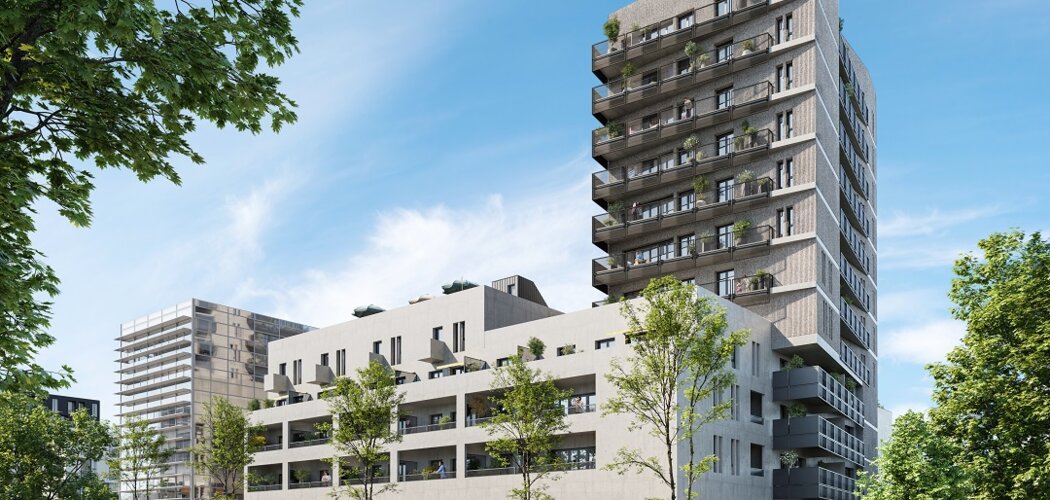 Programme immobilier neuf FUSION - Nantes au coeur du quartier de la création (44000) - Référence : 16028
