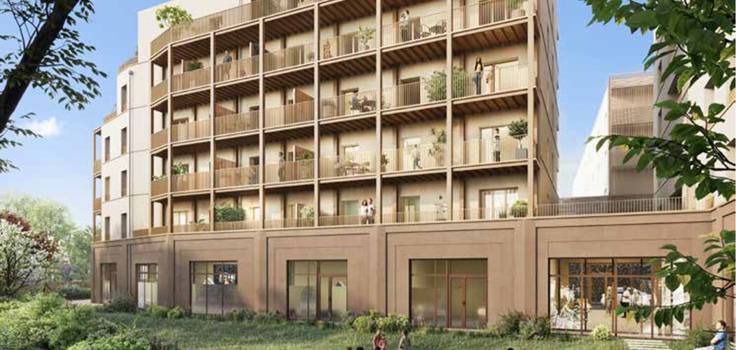 Programme immobilier neuf LIZY - Nantes Bottière-Chénaie résidence près tramway (44000) - Référence : 12901