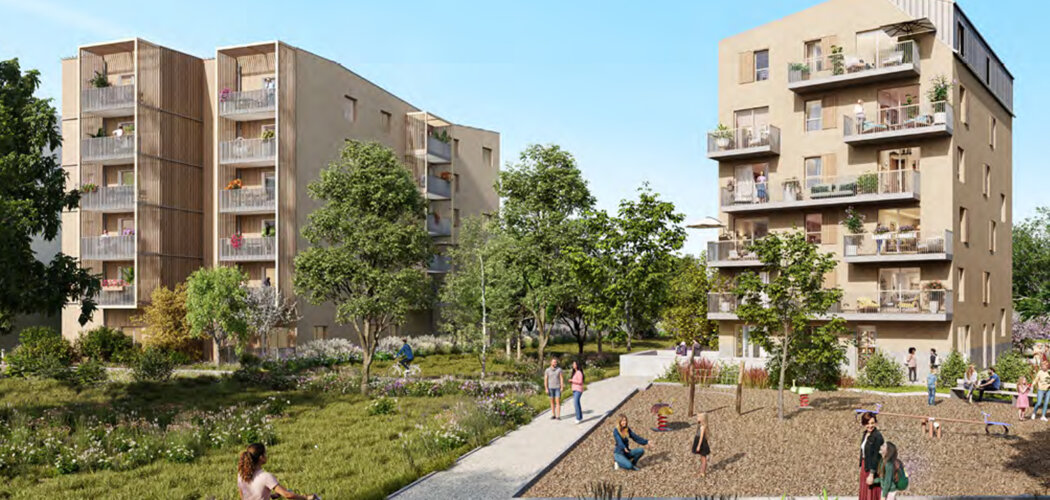 Programme immobilier neuf RIVA VERDE - Nantes cadre verdoyant à Doulon-Gohards (44000) - Référence : 17755