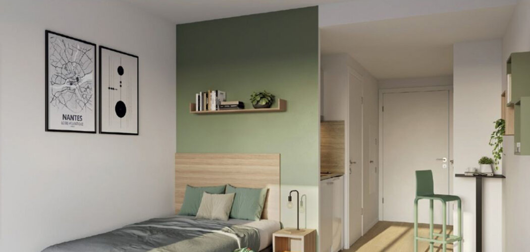 Programme immobilier neuf KLEEZI | GARE NANTES - Nantes investir en résidence étudiante au cœur d’EuroNantes (44000) - Référence : 17914