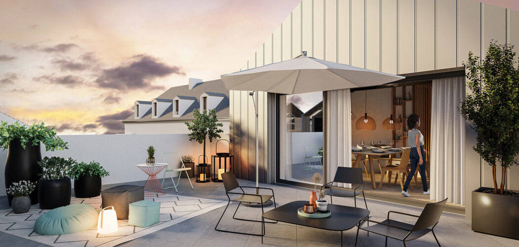 Programme immobilier neuf SEVRE RIVE DROITE - Nantes près de la Sèvre Nantaise (44000) - Référence : 9563