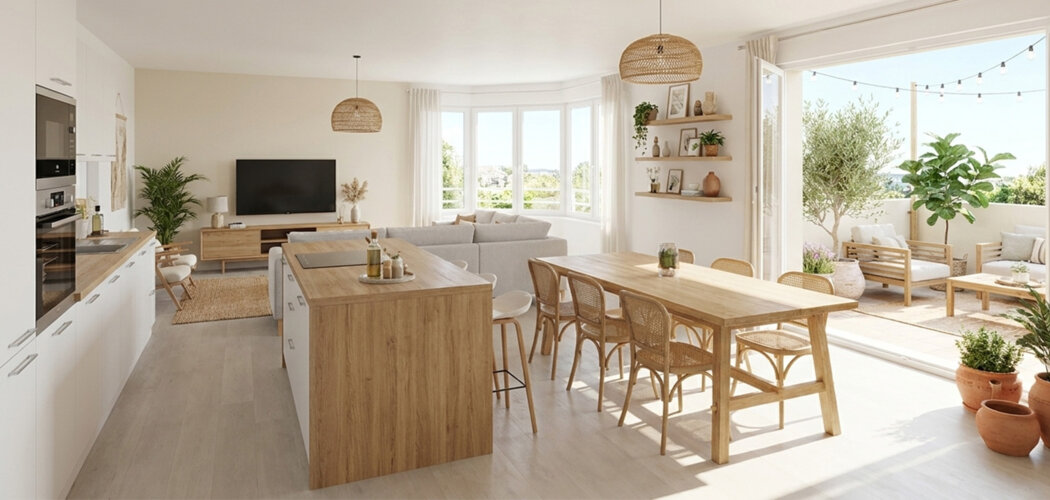 Programme immobilier neuf COCO - Nantes quartier République, des appartements lumineux avec extérieur privatif (44000) - Référence : 17546