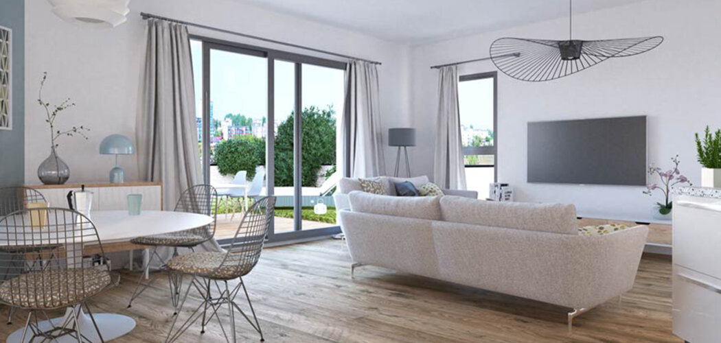 Programme immobilier neuf MONCLER - Nantes quartier Saint-Donatien  proche du tramway T2 (44000) - Référence : 13274