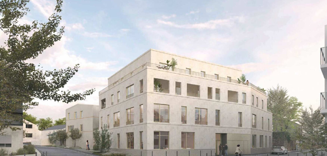 Programme immobilier neuf MONCLER - Nantes quartier Saint-Donatien  proche du tramway T2 (44000) - Référence : 13274