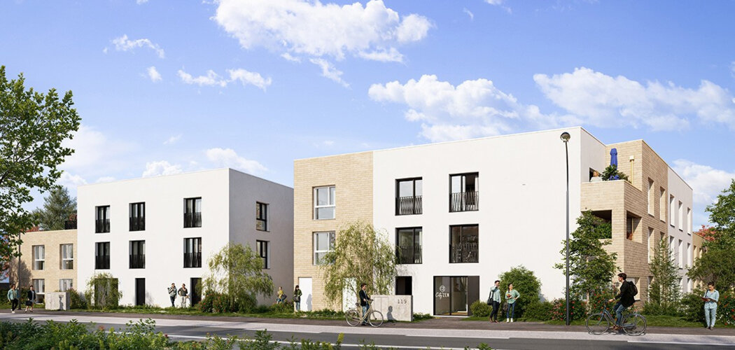 Programme immobilier neuf CITY'ZEN - CHANTRERIE - Nantes résidence à proximité du campus de la Chanterie (44000) - Référence : 16640