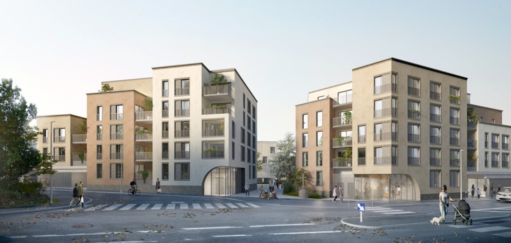 Programme immobilier neuf Courtil Le Mevel - Nantes Saint-Jacques : appartements neufs 2 à 5 pièces et maisons de ville proches du parc de la Crapaudine (44000) - Référence : 16021