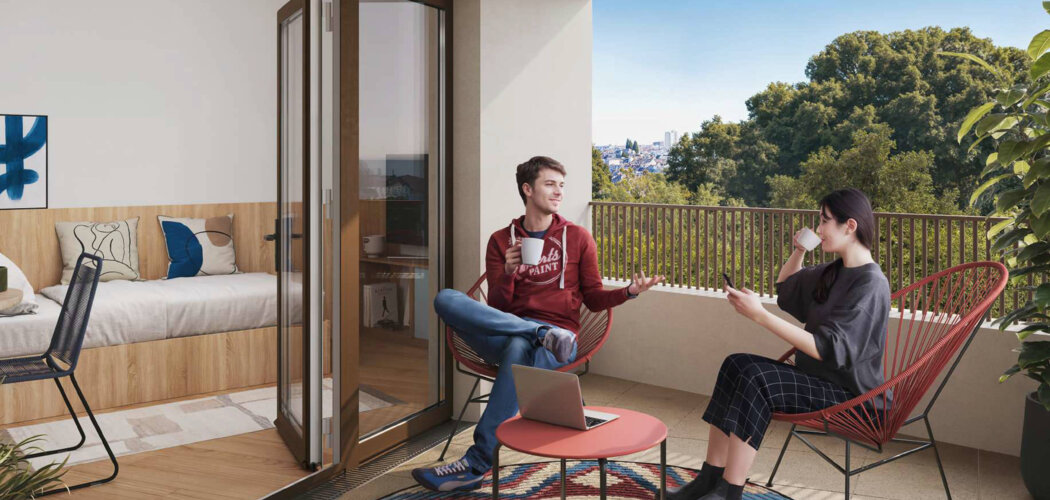 Programme immobilier neuf STUDENTLY NANTES - Nantes une résidence étudiante à proximité de l’université (44000) - Référence : 11630