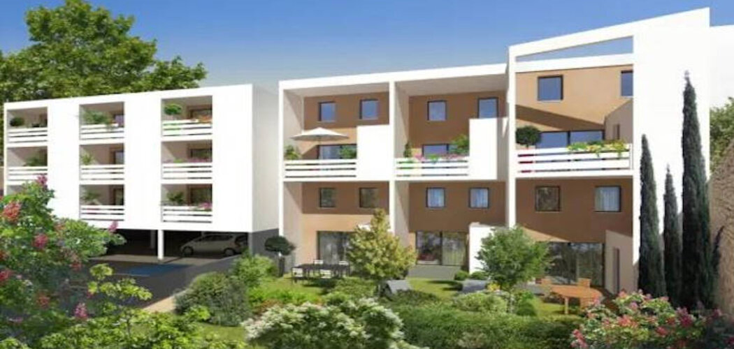 Programme immobilier neuf Antoni Gaudi - Narbonne : Appartements T2–T3 avec balcons, jardins et proximité de la gare au cœur du quartier Révolution (11100) - Référence : 12912