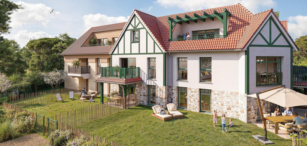 Programme immobilier neuf Pré Catelan - Neufchâtel-Hardelot proche de la plage et des golfs (62152) - Référence : 18337