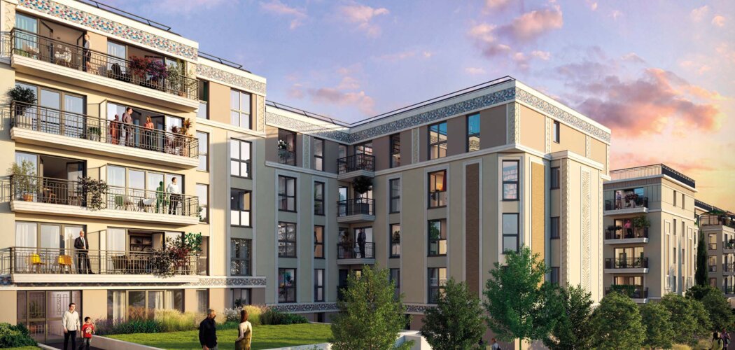 Programme immobilier neuf Le 1930 - Neuilly-Plaisance : 140 appartements neufs T1–T5 à 15 min du RER A (93360) - Référence : 15937