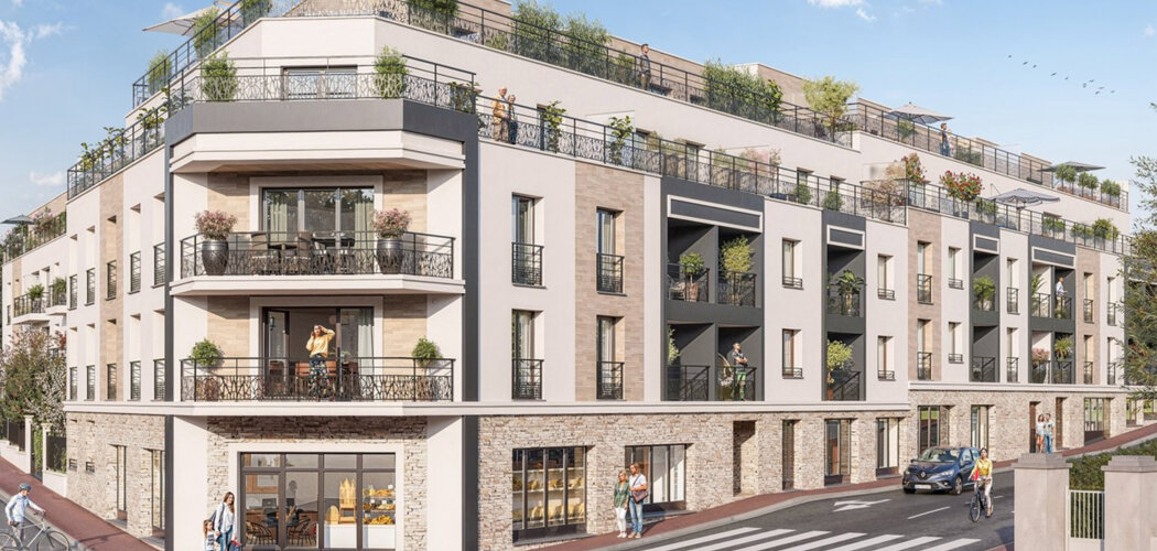 Programme immobilier neuf Plaisancia - Neuilly-Plaisance à deux pas du RER A (93360) - Référence : 16686