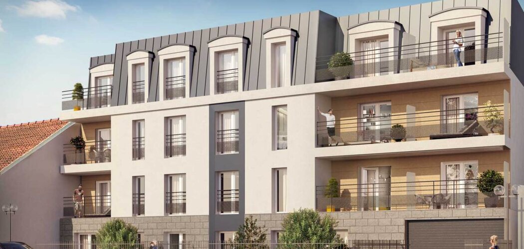 Programme immobilier neuf 81 FOCH - Neuilly-Plaisance centre-ville à deux pas de la Mairie (93360) - Référence : 16467