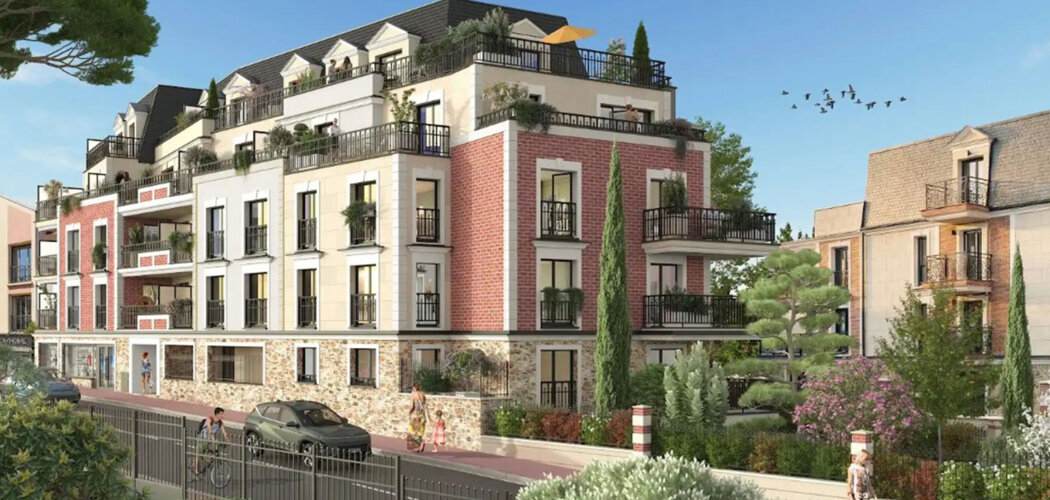 Programme immobilier neuf Villa AMANDA - Neuilly-Plaisance résidence contemporaine à 15 min à pied du RER A (93360) - Référence : 18293