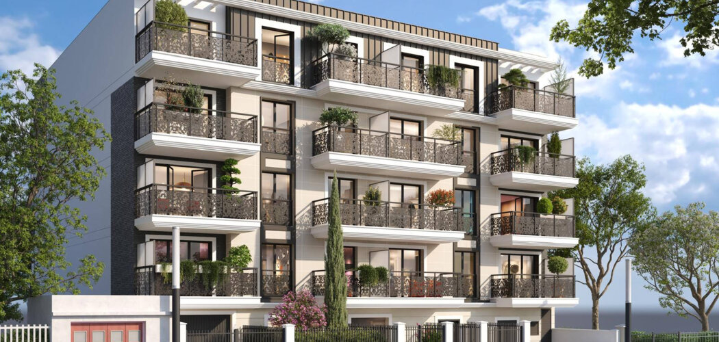 Programme immobilier neuf villa clementina - Neuilly-sur-Marne au coeur du centre-ville proche du RER A et E (93360) - Référence : 12245
