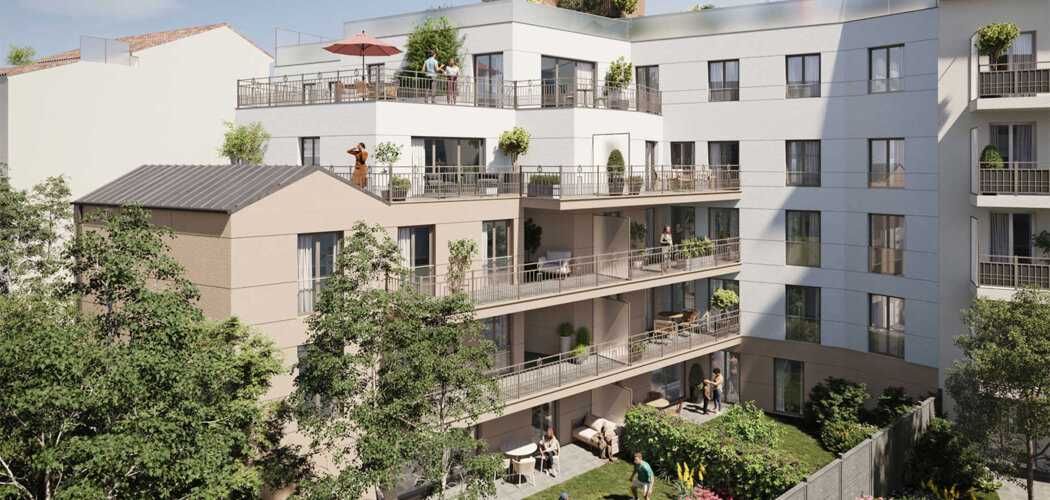 Programme immobilier neuf Pierre et Sens - Neuilly-sur-Marne aux portes de Paris en 20 min (93330) - Référence : 16698