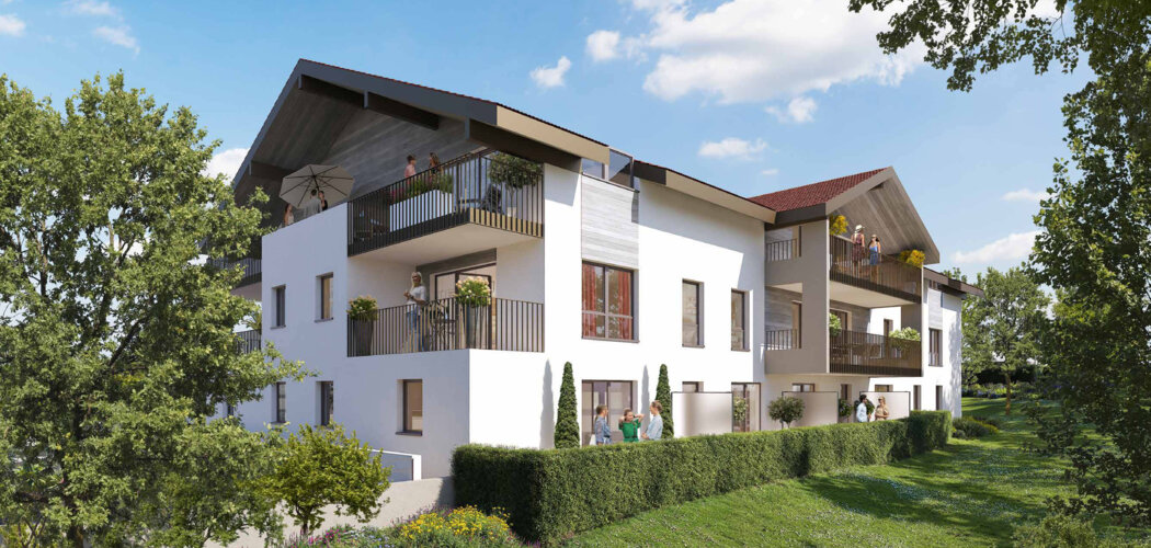 Programme immobilier neuf Le Chêne d'Or - Neydens à proximité de la Suisse (74160) - Référence : 16148
