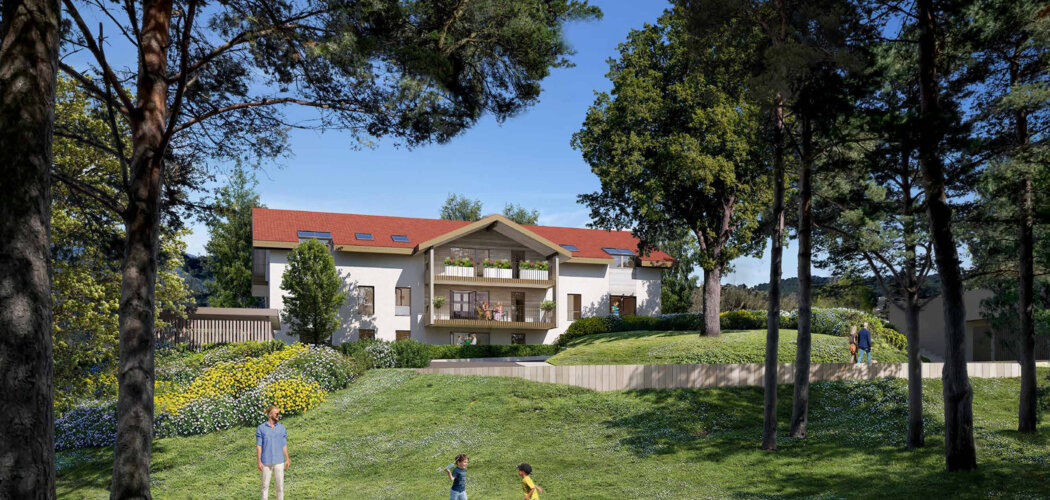 Programme immobilier neuf Le Chêne d'Or - Neydens à proximité de la Suisse (74160) - Référence : 16148