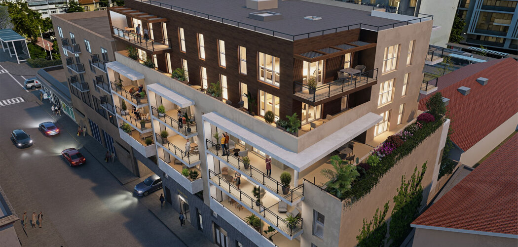 Programme immobilier neuf Urban Roch - Nice à deux pas de l’hypercentre (06000) - Référence : 14385