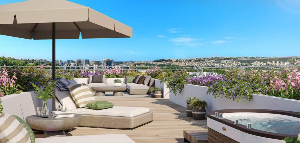 Programme immobilier neuf SERENITY VIEW - Nice à deux pas du centre ville (06000) - Référence : 16747