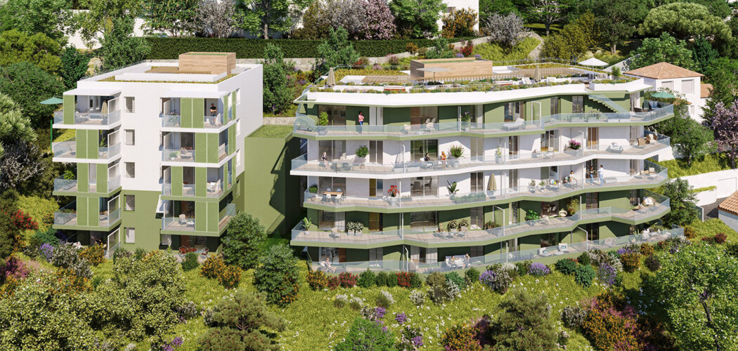 Programme immobilier neuf SERENITY VIEW - Nice à deux pas du centre ville (06000) - Référence : 16747