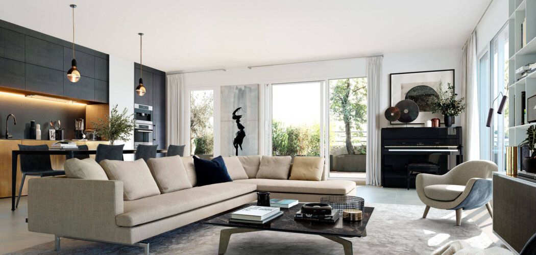 Programme immobilier neuf GARE DU SUD - VILLA ROSSA - Nice : appartements neufs contemporains dans le quartier Libération près de la gare du sud (06000) - Référence : 14376