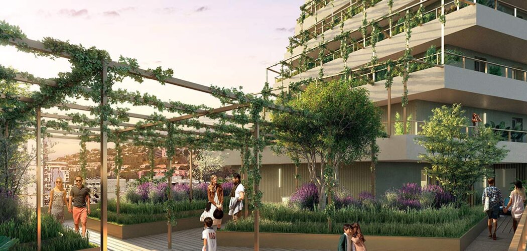 Programme immobilier neuf OASIS - Nice : appartements neufs écoresponsables dans l’Écoquartier Écovallée (06000) - Référence : 18262