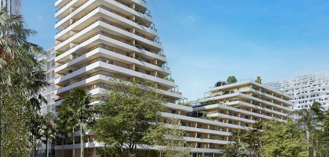 Programme immobilier neuf OASIS - Nice : appartements neufs écoresponsables dans l’Écoquartier Écovallée (06000) - Référence : 18262