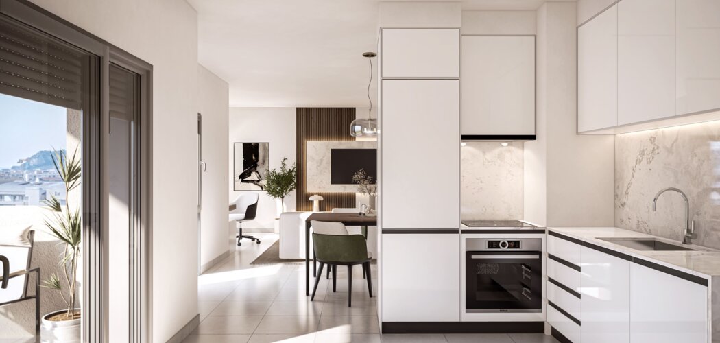 Programme immobilier neuf VILLA GABRIEL - Nice : appartements neufs T2–T4 à 50 m du tramway 1 (06000) - Référence : 14381