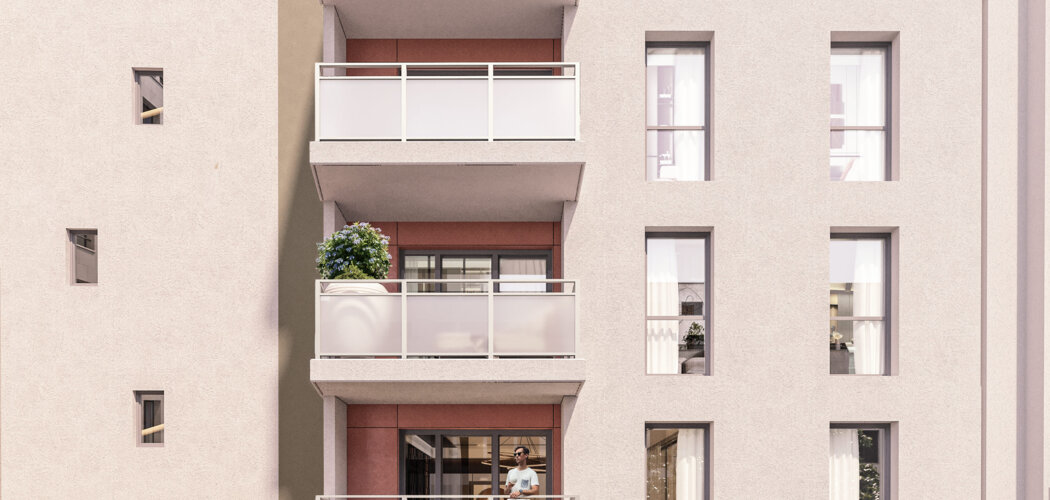 Programme immobilier neuf VILLA GABRIEL - Nice : appartements neufs T2–T4 à 50 m du tramway 1 (06000) - Référence : 14381