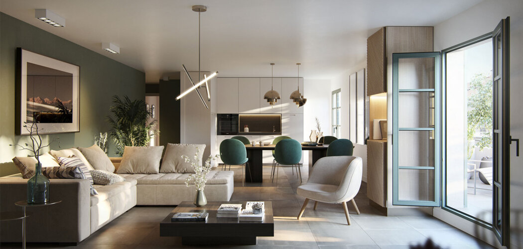 Programme immobilier neuf VILLA CANDIDE - Nice : Appartements T1–T4 avec terrasses, parking sécurisé et proximité place Massena (06000) - Référence : 16977