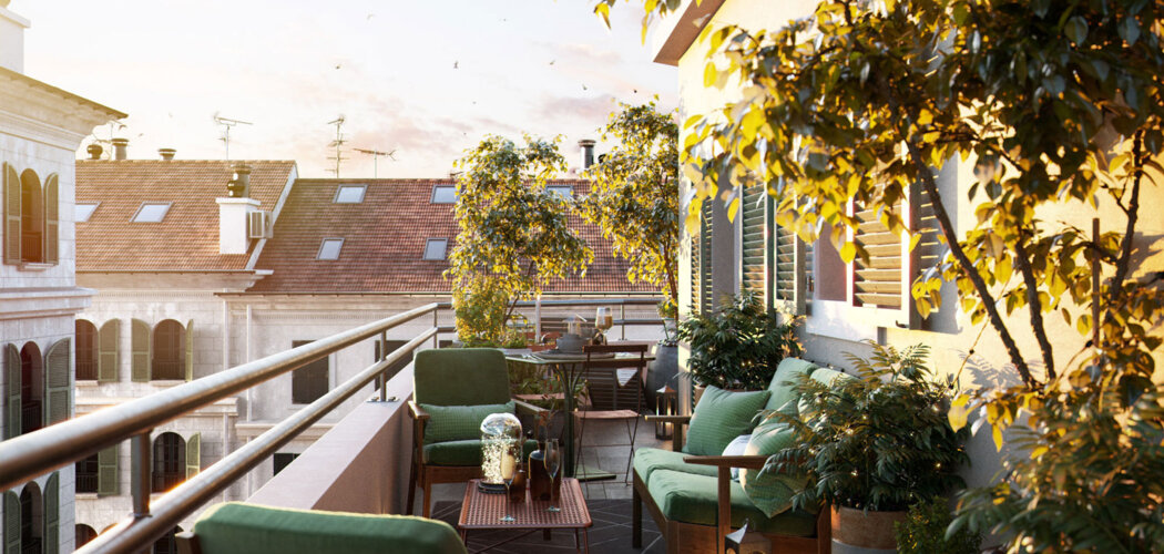 Programme immobilier neuf VILLA CANDIDE - Nice : Appartements T1–T4 avec terrasses, parking sécurisé et proximité place Massena (06000) - Référence : 16977