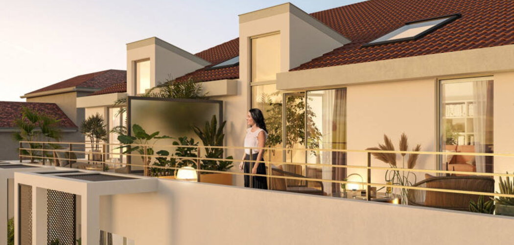 Programme immobilier neuf Nice'Art - Nice : Appartements T2–T4 avec terrasses, pompe à chaleur et proximité Port et campus universitaire (06000) - Référence : 9843