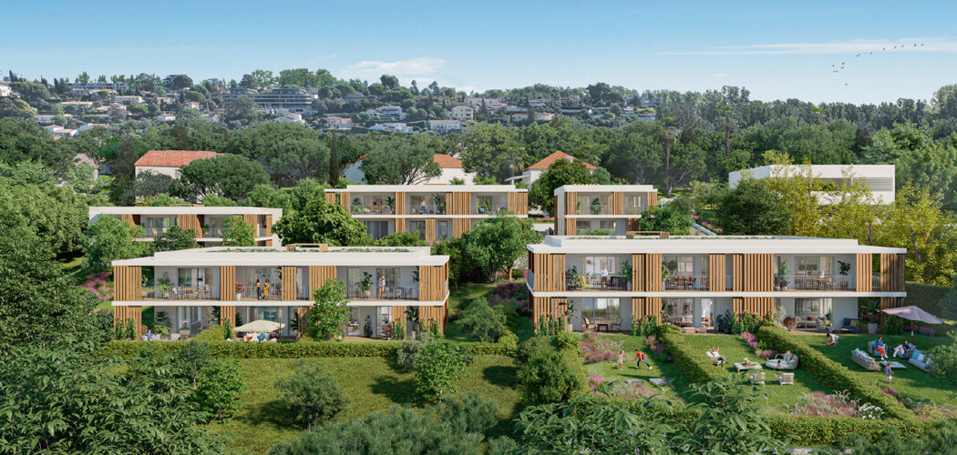 Programme immobilier neuf Coté Colline - Nice au calme de la Corniche Fleurie (06000) - Référence : 18439
