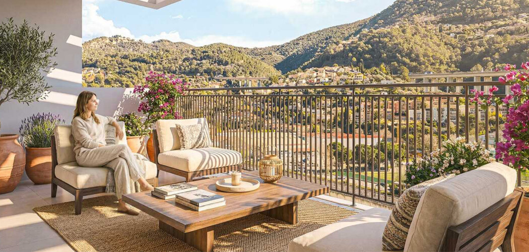Programme immobilier neuf NOVA - Nice est proche Nice des rives du Paillon résidence moderne avec jardin paysager (06000) - Référence : 17191