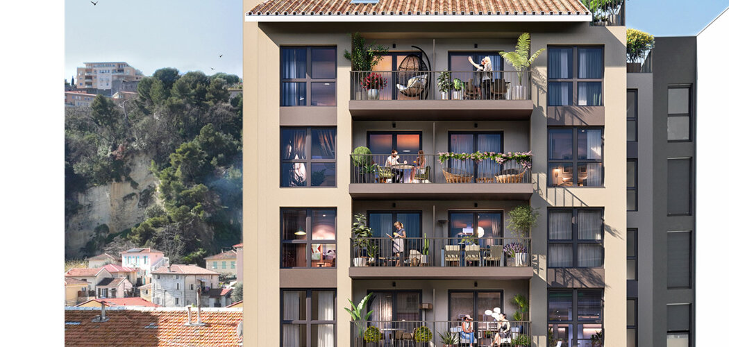 Programme immobilier neuf LES HAUTS DE BESSET - Nice proche quartier Cessole (06000) - Référence : 14391