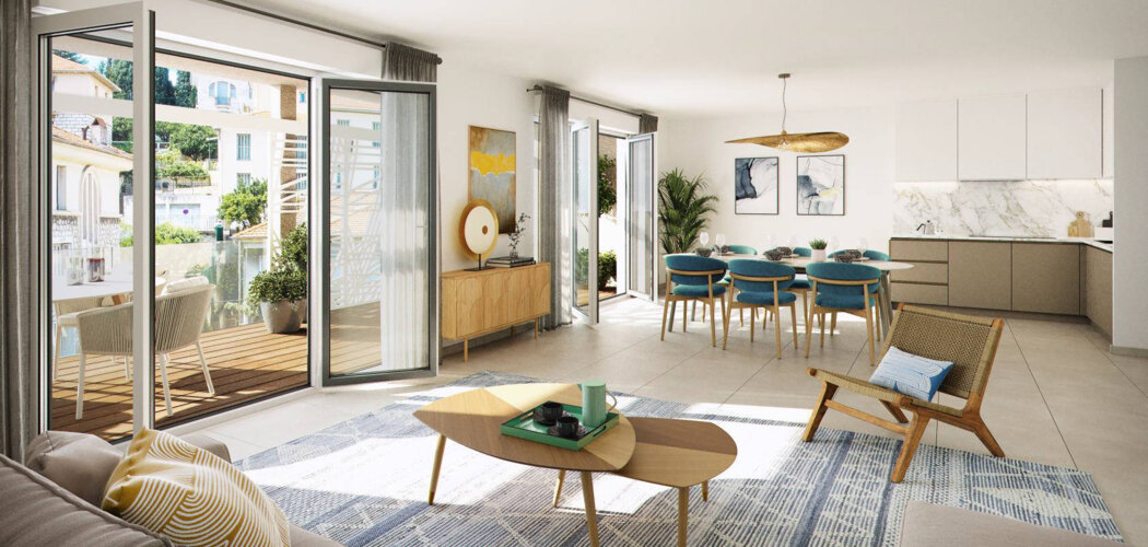 Programme immobilier neuf AVENUE DES ARENES DE CIMIEZ - Nice quartier Cimiez à deux pas de la future Coulée Verte (06000) - Référence : 9981