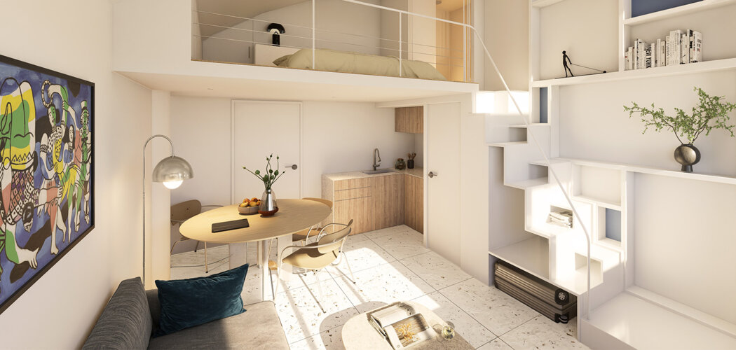 Programme immobilier neuf 30e Avenue - Nice réhabilitation studios étudiants à proximité des facultés (06000) - Référence : 18437