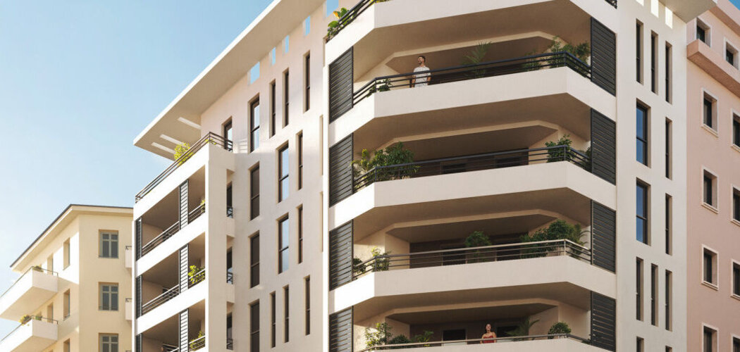 Programme immobilier neuf 32 CAFFARELLI - Nice résidence contemporaine proche de la Promenade des Anglais (06000) - Référence : 18085