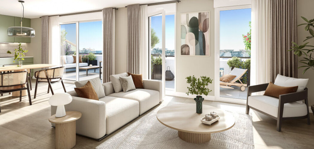 Programme immobilier neuf 32 CAFFARELLI - Nice résidence contemporaine proche de la Promenade des Anglais (06000) - Référence : 18085