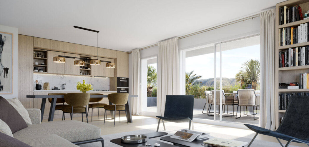 Programme immobilier neuf Les Hauts de Rimiez - La Bastide - Nice sur les hauteurs avec vue mer (06000) - Référence : 11885