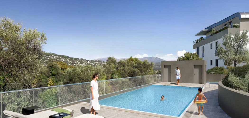 Programme immobilier neuf Les Hauts de Rimiez - La Bastide - Nice sur les hauteurs avec vue mer (06000) - Référence : 11885