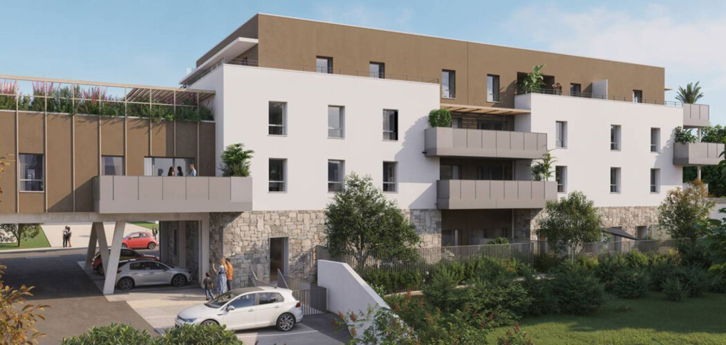 Programme immobilier neuf namas - Nîmes appartements avec terrasse près des Arènes (30000) - Référence : 17712