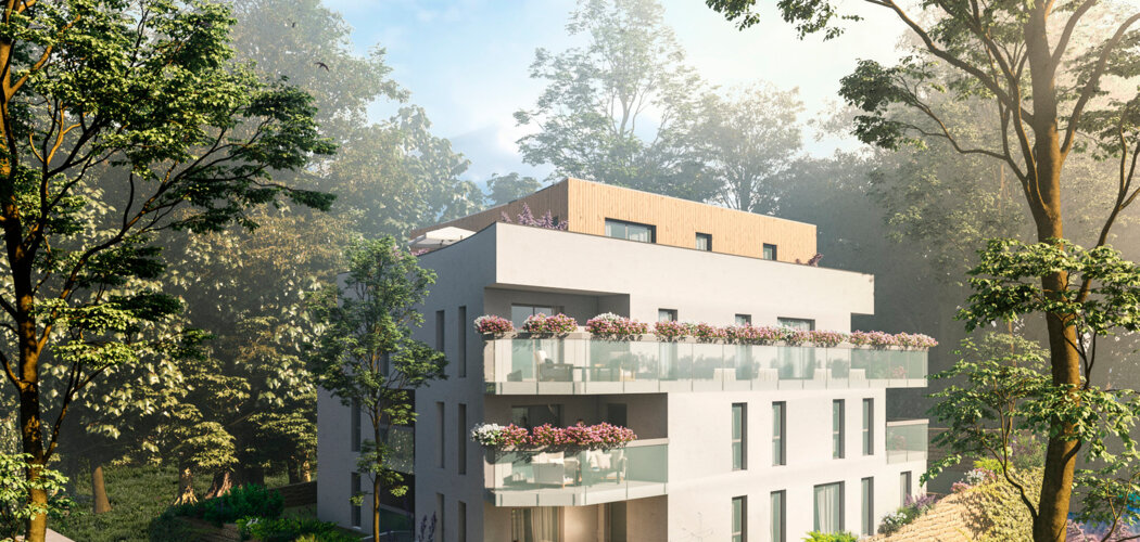 Programme immobilier neuf DE LA TERRE A LA LUNE - Nîmes : appartements neufs du 2 au 4 pièces en quartier calme (30000) - Référence : 11402