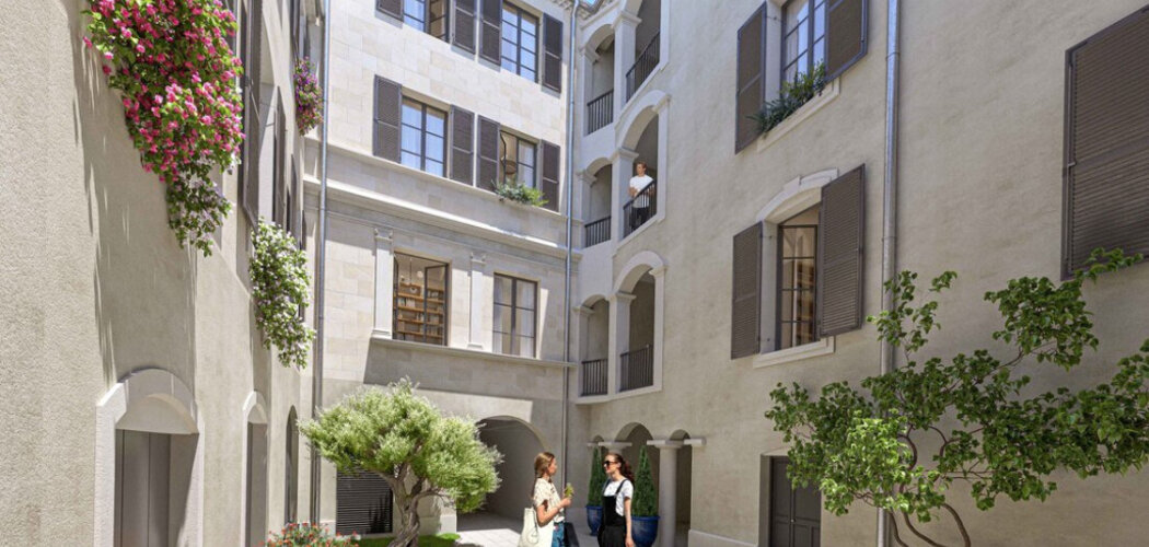 Programme immobilier neuf CARRE MITHRAS -  Nîmes : appartements neufs du studio au 3 pièces en cœur historique (30000) - Référence : 14771