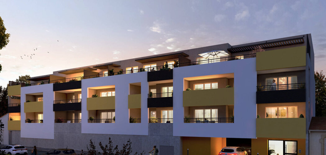 Programme immobilier neuf Carrezzo - Nîmes : appartements neufs du studio au 4 pièces en quartier Beau Soleil (30000) - Référence : 11345