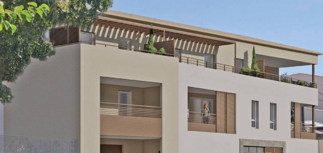 Programme immobilier neuf CESARIA - Nîmes : Appartements T2–T3 avec terrasses, parking sécurisé et proximité quartier Saint Césaire (30000) - Référence : 14770