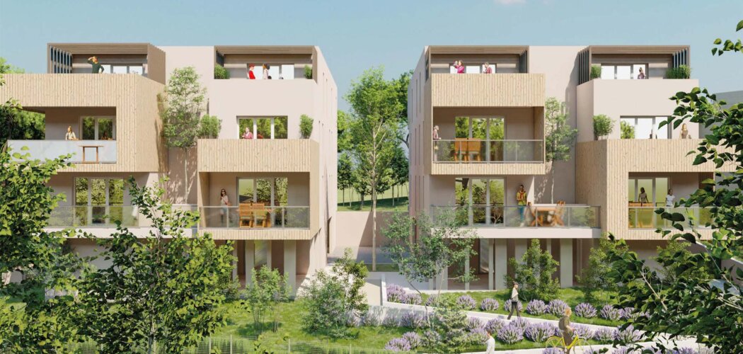 Programme immobilier neuf cote pinede - Nîmes Nord-Est : 22 appartements neufs 2 à 4 pièces proches des commerces (30000) - Référence : 11287