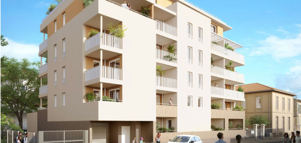 Programme immobilier neuf VILLEGIALES DES LUMIERES - Nîmes proche des commerces et de la faculté Hoche (30000) - Référence : 13093