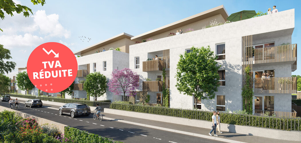 Programme immobilier neuf ELOGE DU PARC - Nîmes quartier résidentiel à proximité à pied du tramway T2 (30000) - Référence : 14778
