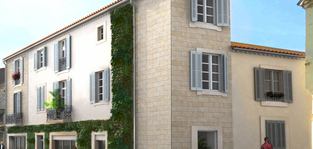 Programme immobilier neuf 63 RUE NOTRE DAME - Nîmes rénovation de caractère à 600 m de la Porte d’Auguste (30000) - Référence : 18101